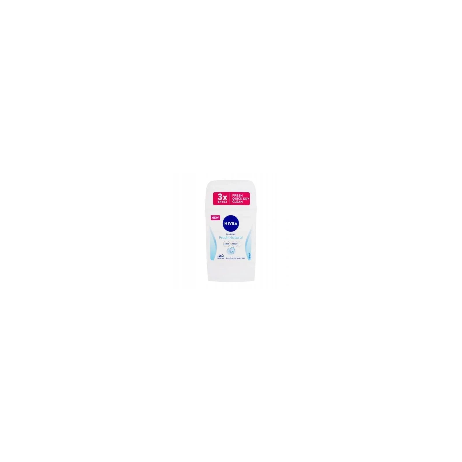 NIVEA Women dezodorant antyperspirant w sztyfcie 48h Fresh Natural 50ml