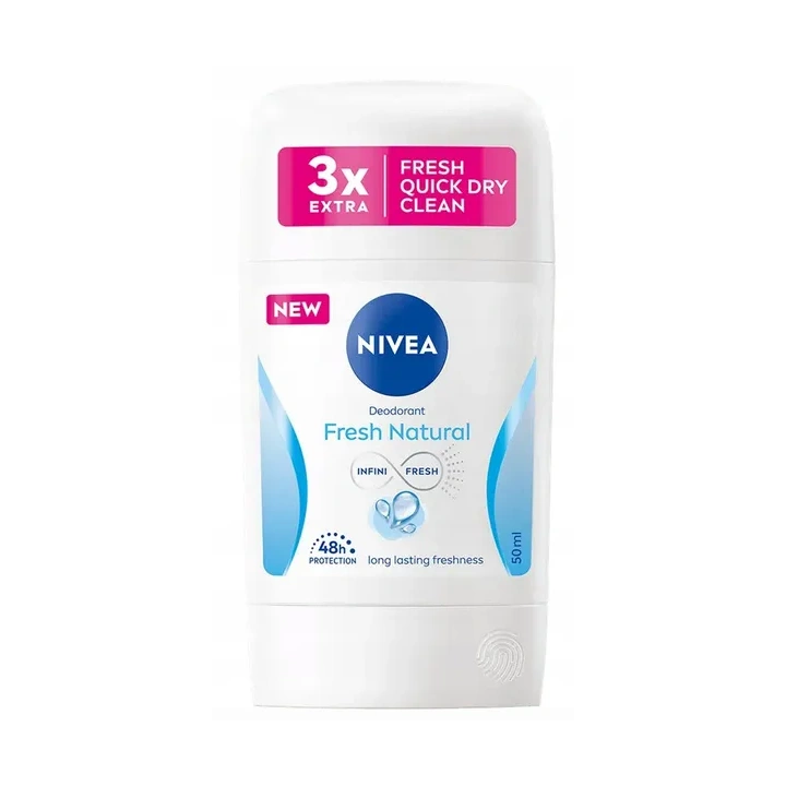 NIVEA Women dezodorant antyperspirant w sztyfcie 48h Fresh Natural 50ml
