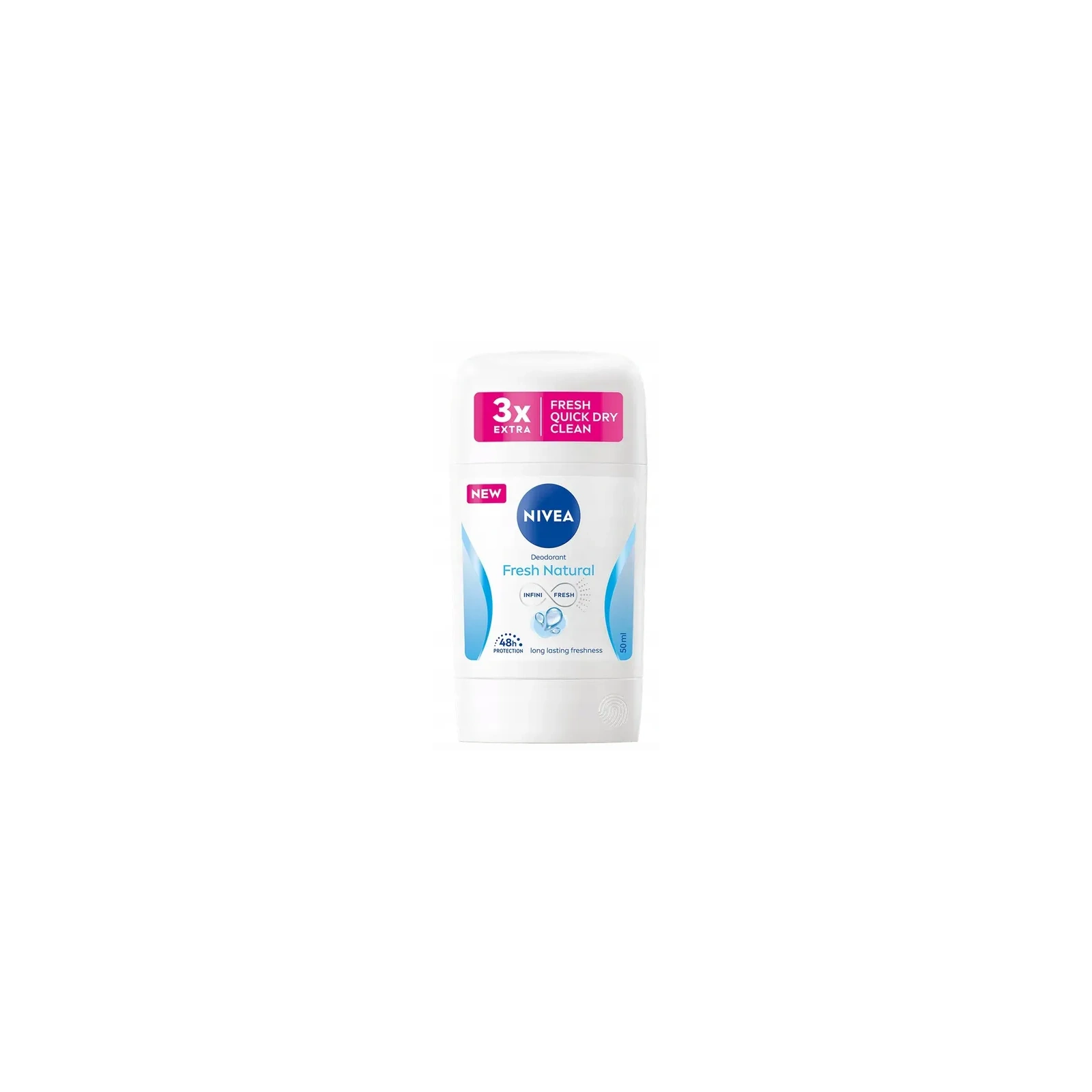 NIVEA Women dezodorant antyperspirant w sztyfcie 48h Fresh Natural 50ml