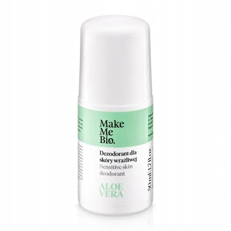 MAKE ME BIO Aloe Vera naturalny dezodorant w kulce 50ml