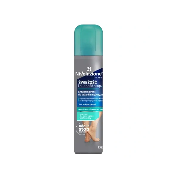 FARMONA Nivelazione Men dezodorant do stóp Świeżość i Suchość Stóp 180ml