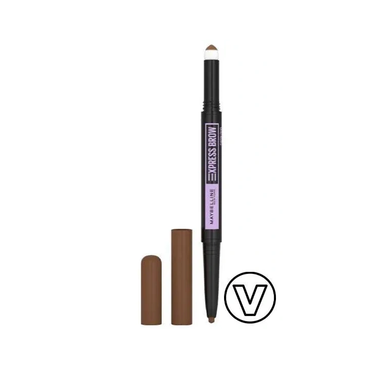 MAYBELLINE Express Brow Satin Duo kredka do brwi 02 Medium Brown 0,71g 