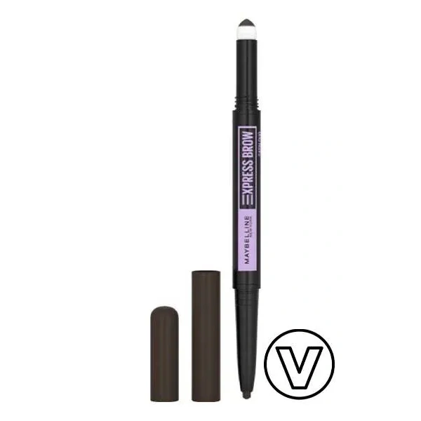 MAYBELLINE Express Brow Satin Duo kredka do brwi 05 Black Brown