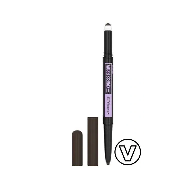 MAYBELLINE Express Brow Satin Duo kredka do brwi 05 Black Brown