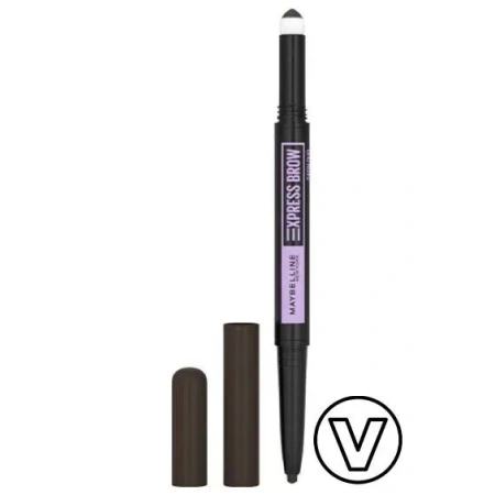 MAYBELLINE Express Brow Satin Duo kredka do brwi 05 Black Brown