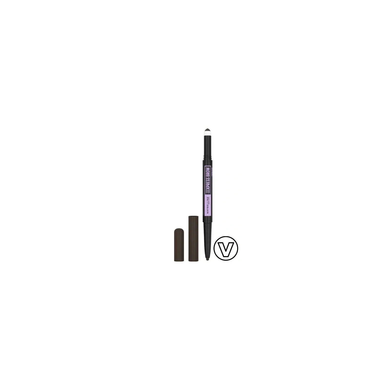 MAYBELLINE Express Brow Satin Duo kredka do brwi 05 Black Brown