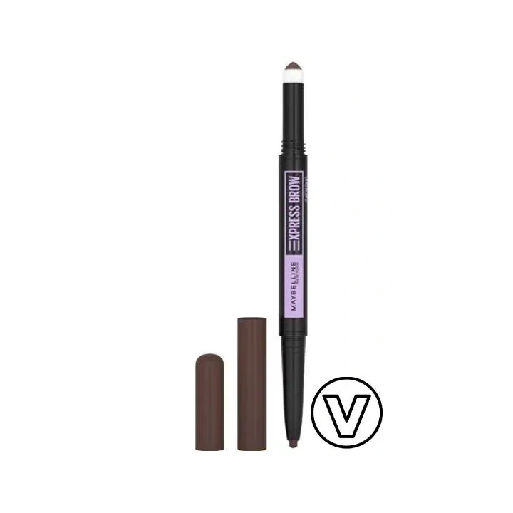 MAYBELLINE Express Brow Satin Duo kredka do brwi 04 Dark Brown