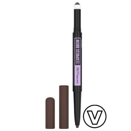 MAYBELLINE Express Brow Satin Duo kredka do brwi 04 Dark Brown