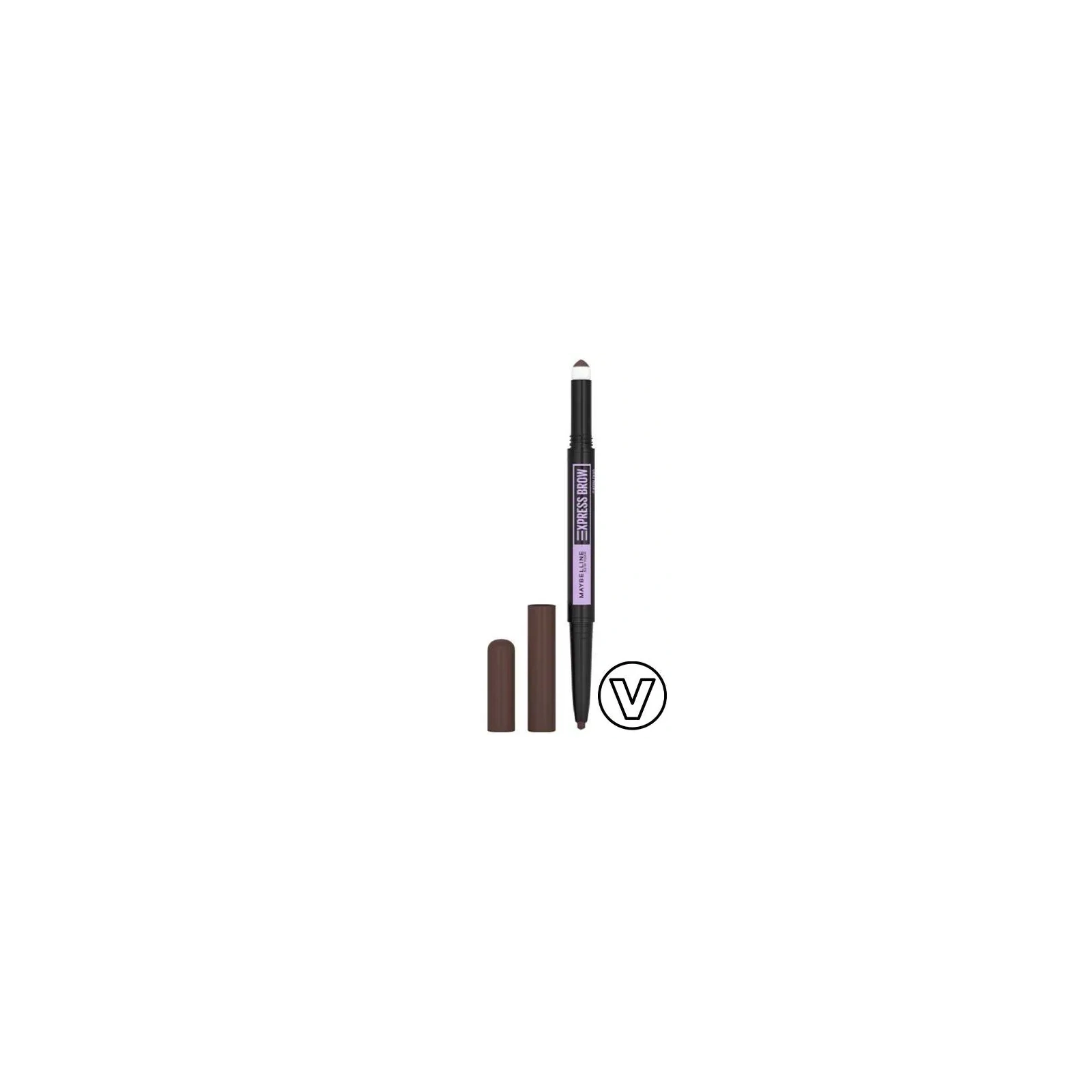 MAYBELLINE Express Brow Satin Duo kredka do brwi 04 Dark Brown
