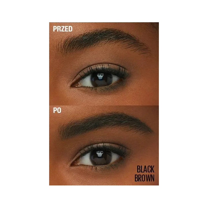 MAYBELLINE Express Brow Satin Duo kredka do brwi 05 Black Brown