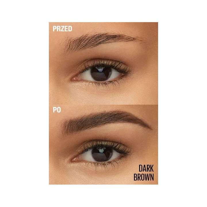 MAYBELLINE Express Brow Satin Duo kredka do brwi 04 Dark Brown