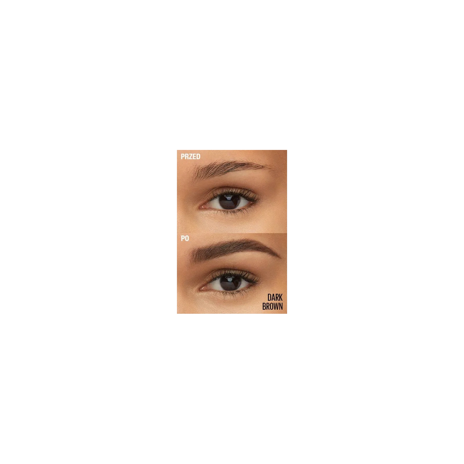 MAYBELLINE Express Brow Satin Duo kredka do brwi 04 Dark Brown