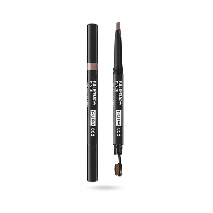 PUPA Full Eyebrow Pencil kredka do brwi 002 Brown 0,2g