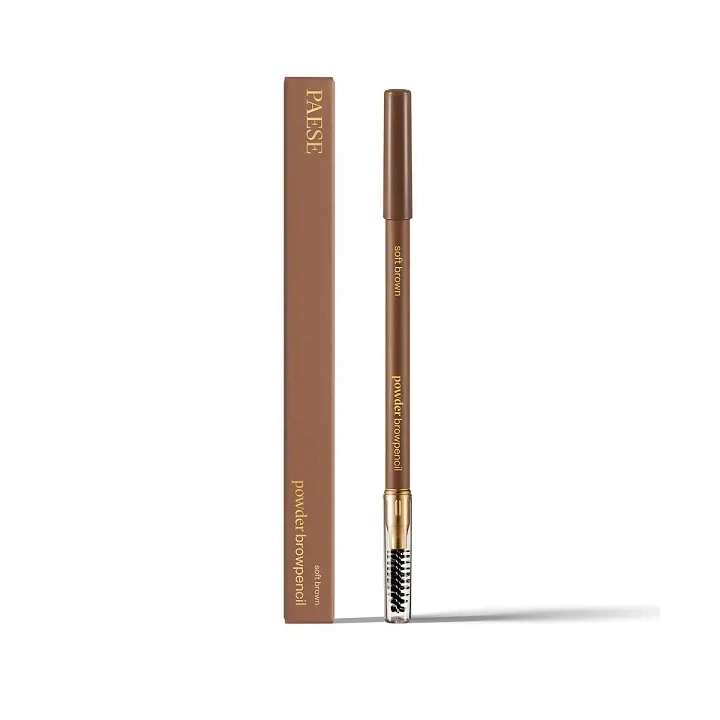 PAESE Powder Browpencil kredka do brwi Soft Brown 1,19g 