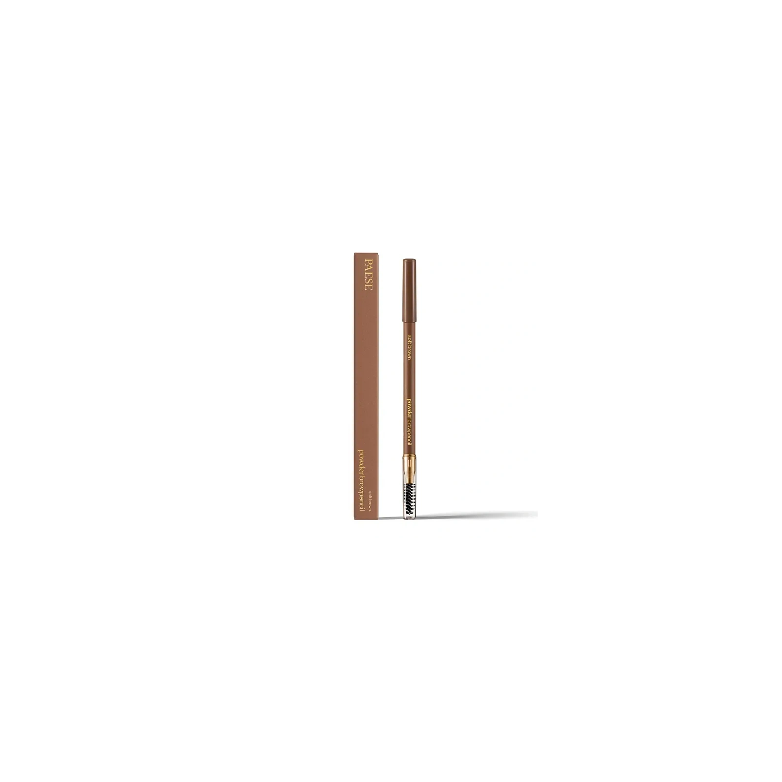 PAESE Powder Browpencil kredka do brwi Soft Brown 1,19g 