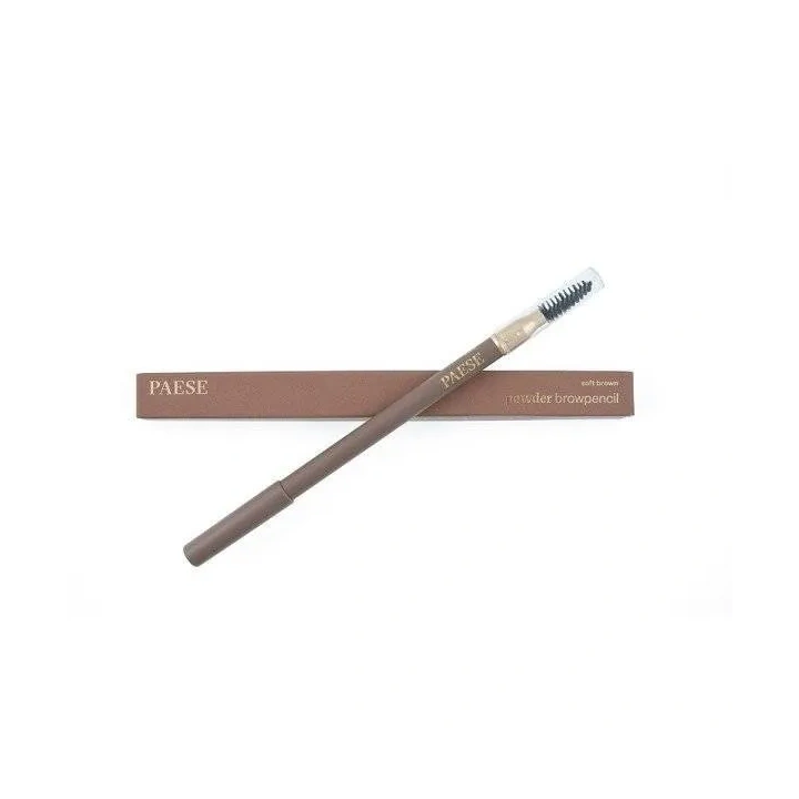 PAESE Powder Browpencil kredka do brwi Soft Brown 1,19g 