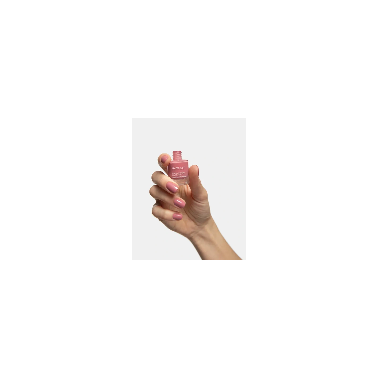 INGLOT Natural Origin lakier do paznokci 054 Stawberry Shake 8ml