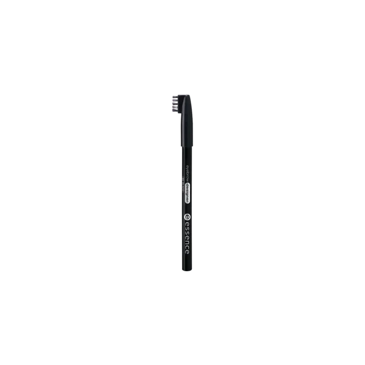 ESSENCE Designer kredka do brwi ze szczoteczką 01 Black 1g