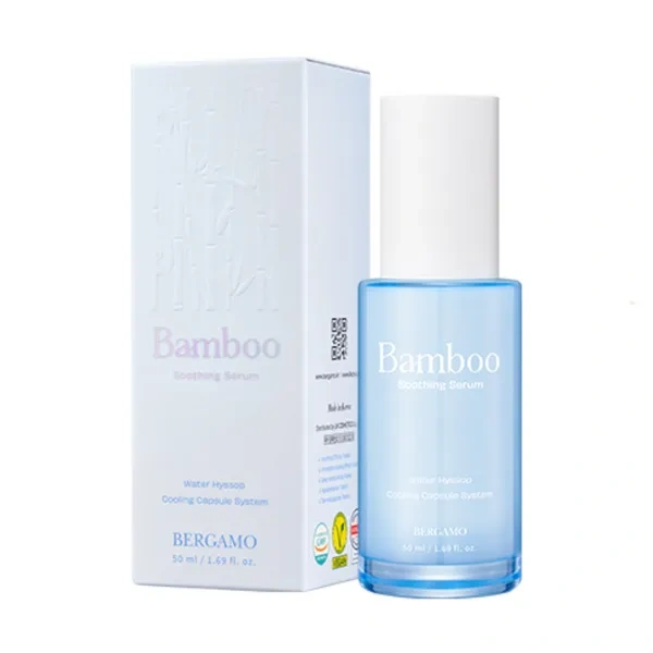 BERGAMO Bamboo serum do twarzy łagodząco chłodzące 50ml