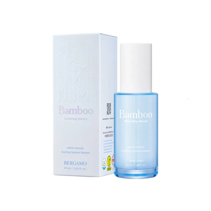 BERGAMO Bamboo serum do twarzy łagodząco chłodzące 50ml