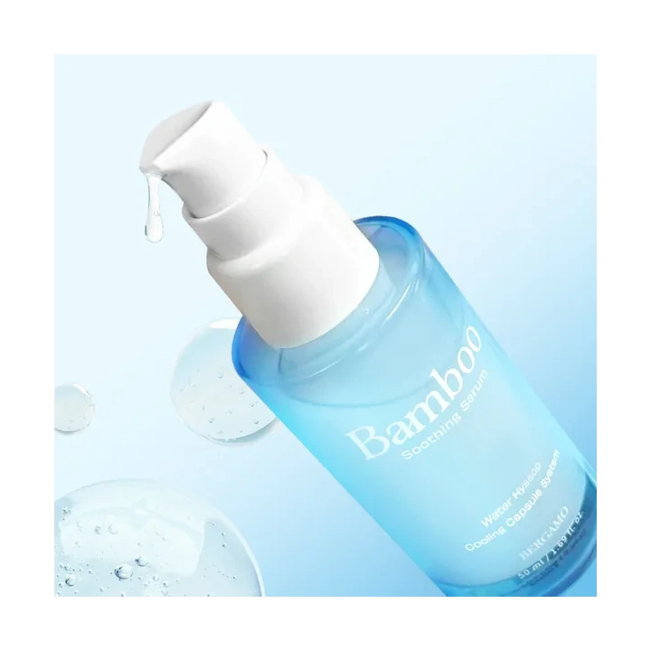 BERGAMO Bamboo serum do twarzy łagodząco chłodzące 50ml