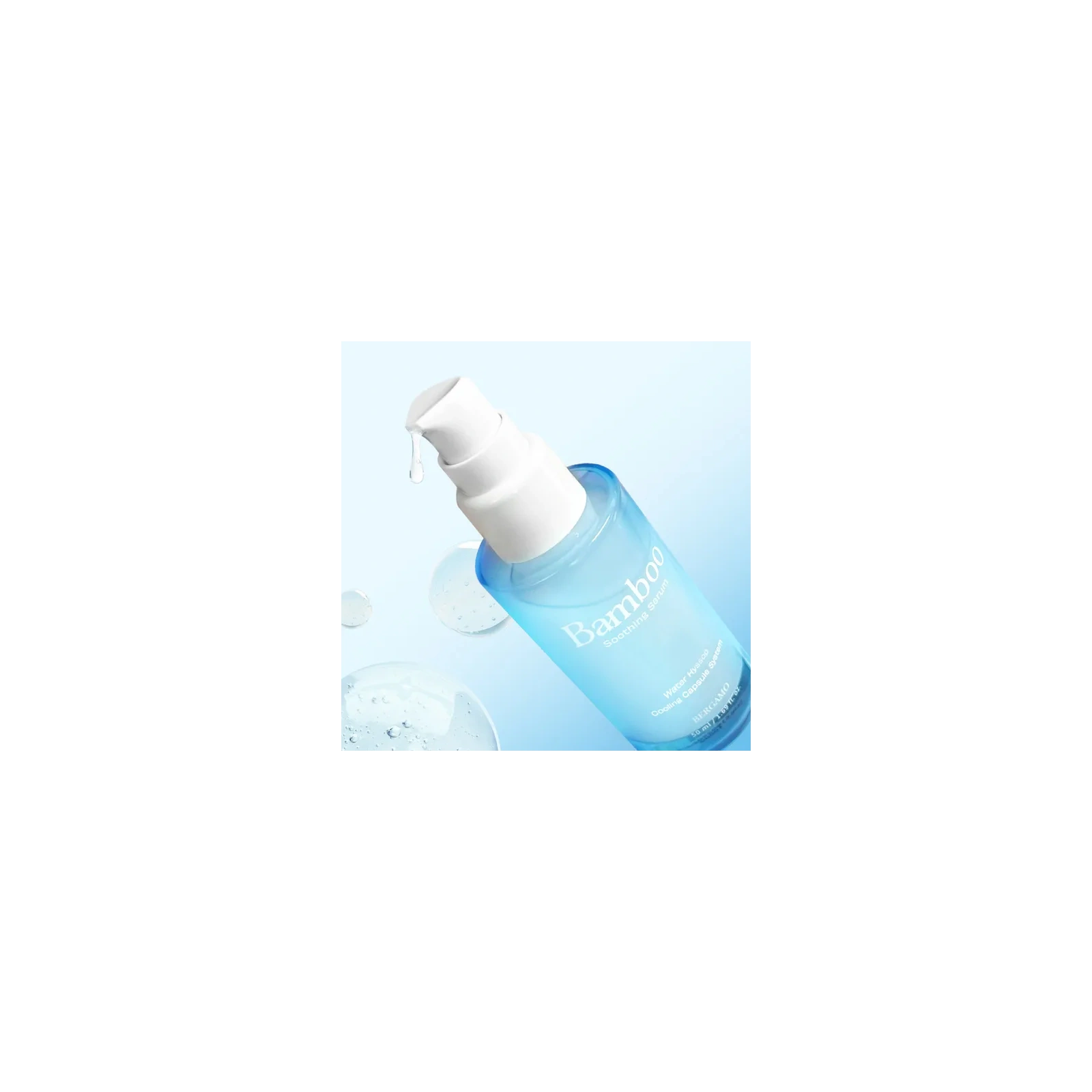 BERGAMO Bamboo serum do twarzy łagodząco chłodzące 50ml