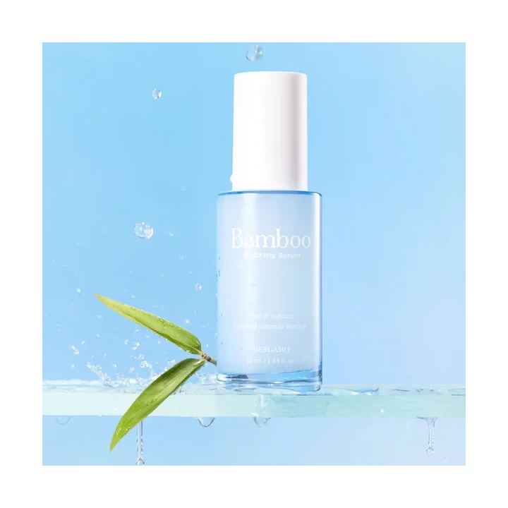 BERGAMO Bamboo serum do twarzy łagodząco chłodzące 50ml