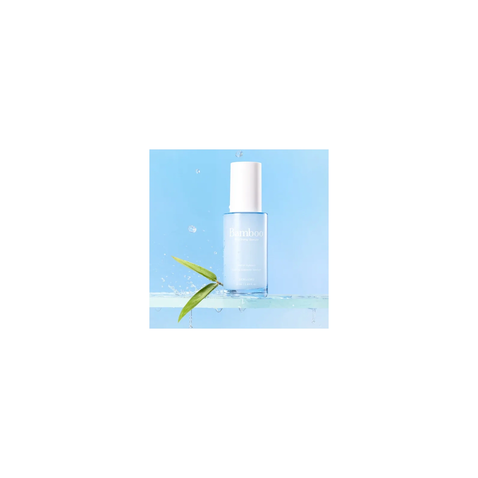 BERGAMO Bamboo serum do twarzy łagodząco chłodzące 50ml