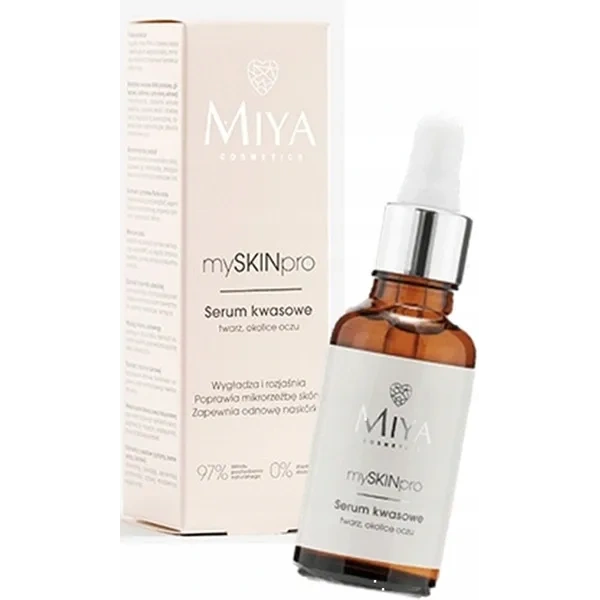 MIYA MySKINpro serum do twarzy kwasowe 30ml