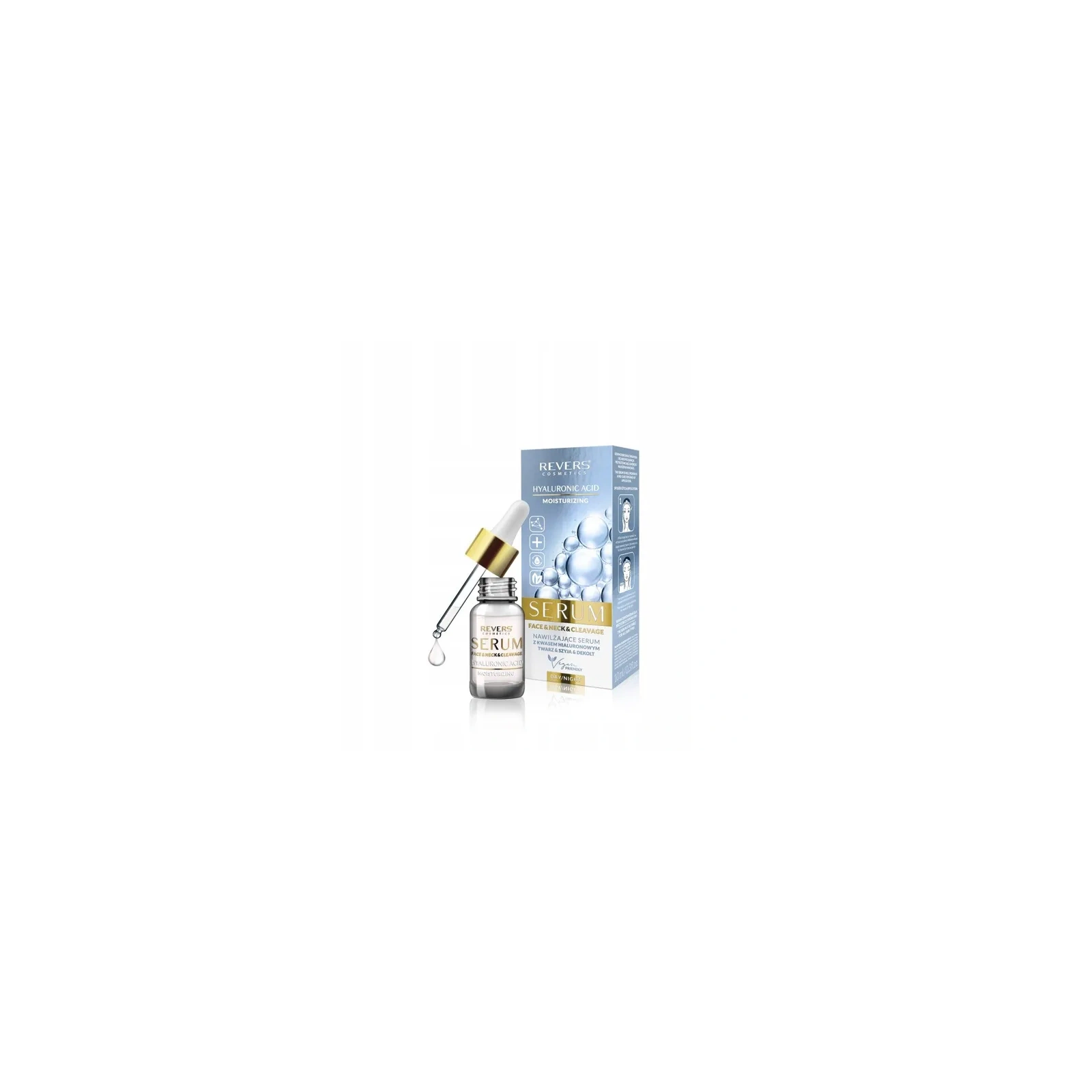 REVERS Hyaluronic Acid serum do twarzy nawilżające 10ml