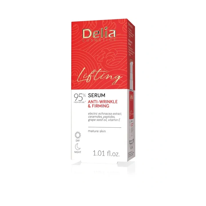 DELIA Lifting serum do twarzy przeciwzmarszczkowo-napinające 30ml