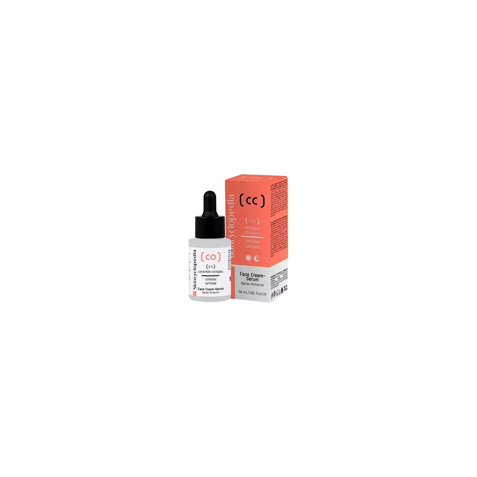 SKINCYCLOPEDIA serum do twarzy z 3% kompleksem ceramidowym i koloidalną mączką owsianą 30ml