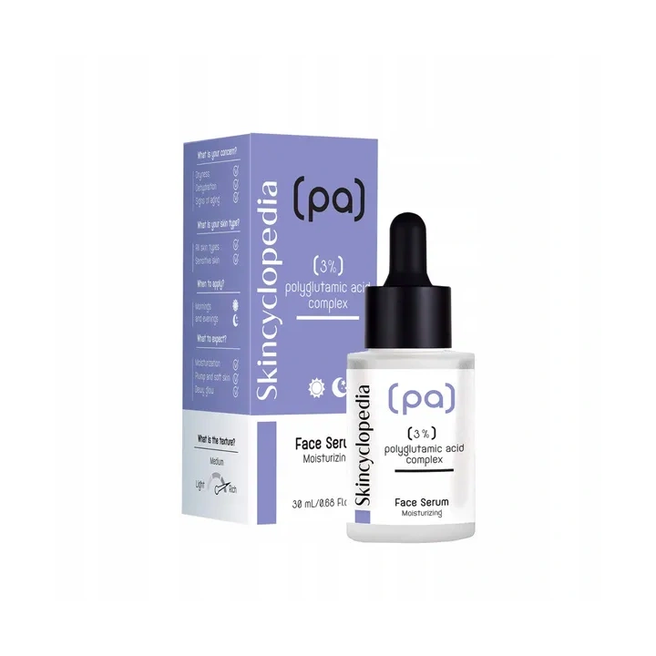 SKINCYCLOPEDIA serum do twarzy z 3% kwasem poliglutaminowym 30ml