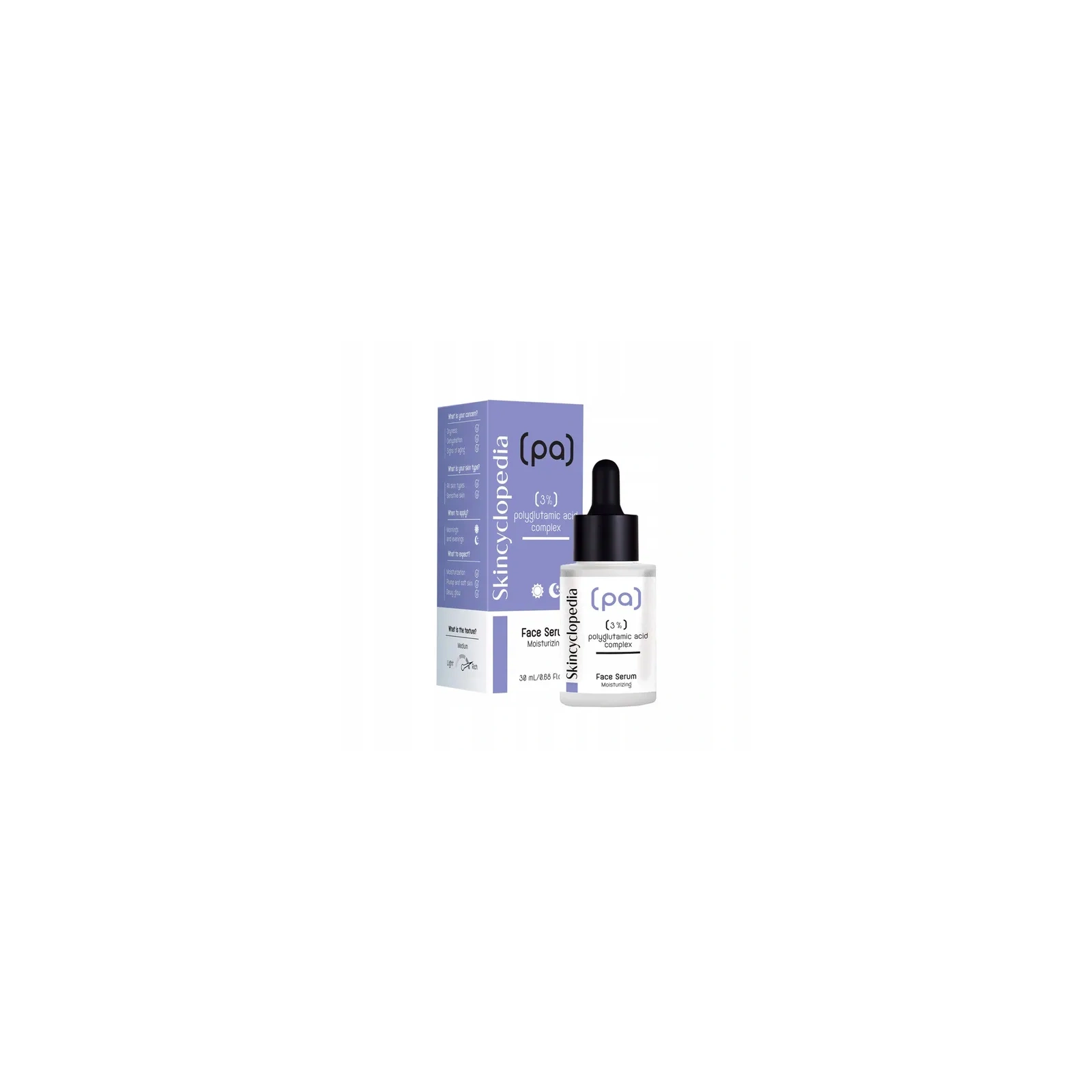 SKINCYCLOPEDIA serum do twarzy z 3% kwasem poliglutaminowym 30ml