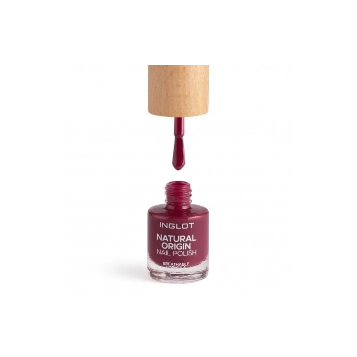 INGLOT Natural Origin lakier do paznokci 016 Marry Raspberry 8ml 