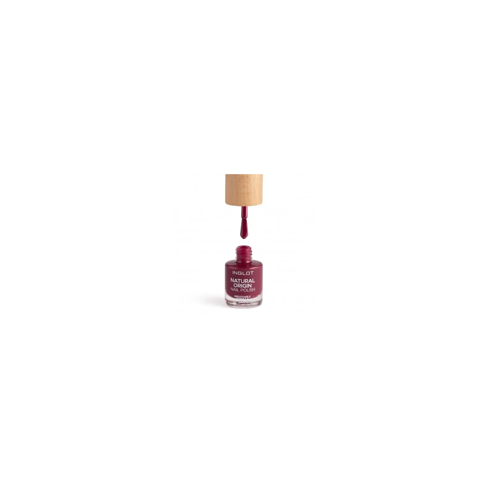 INGLOT Natural Origin lakier do paznokci 016 Marry Raspberry 8ml 