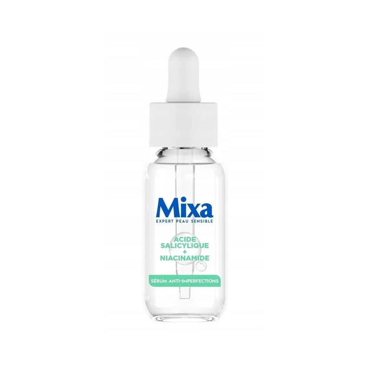MIXA Przeciw Niedoskonałościom serum do twarzy Kwas Salicylowy & Niacynamid 30ml