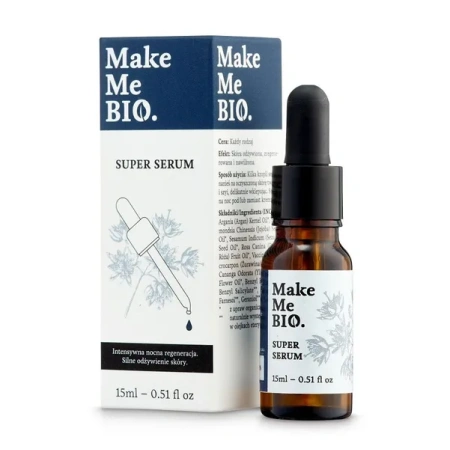 MAKE ME BIO Intense Care serum do twarzy odżywcze na noc 15ml 