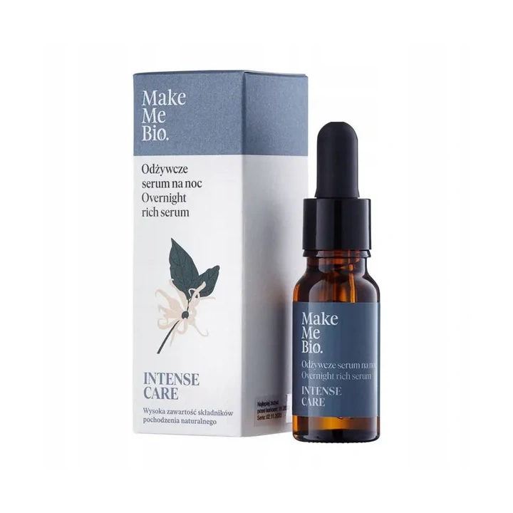 MAKE ME BIO Intense Care serum do twarzy odżywcze na noc 15ml 