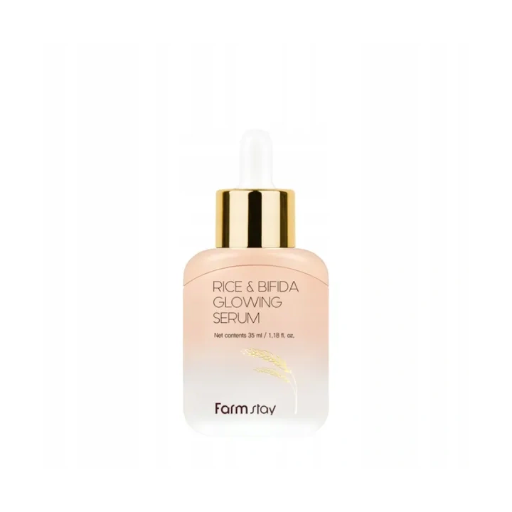 FARMSTAY Rice & Bifida serum do twarzy rozświetlające 35ml 