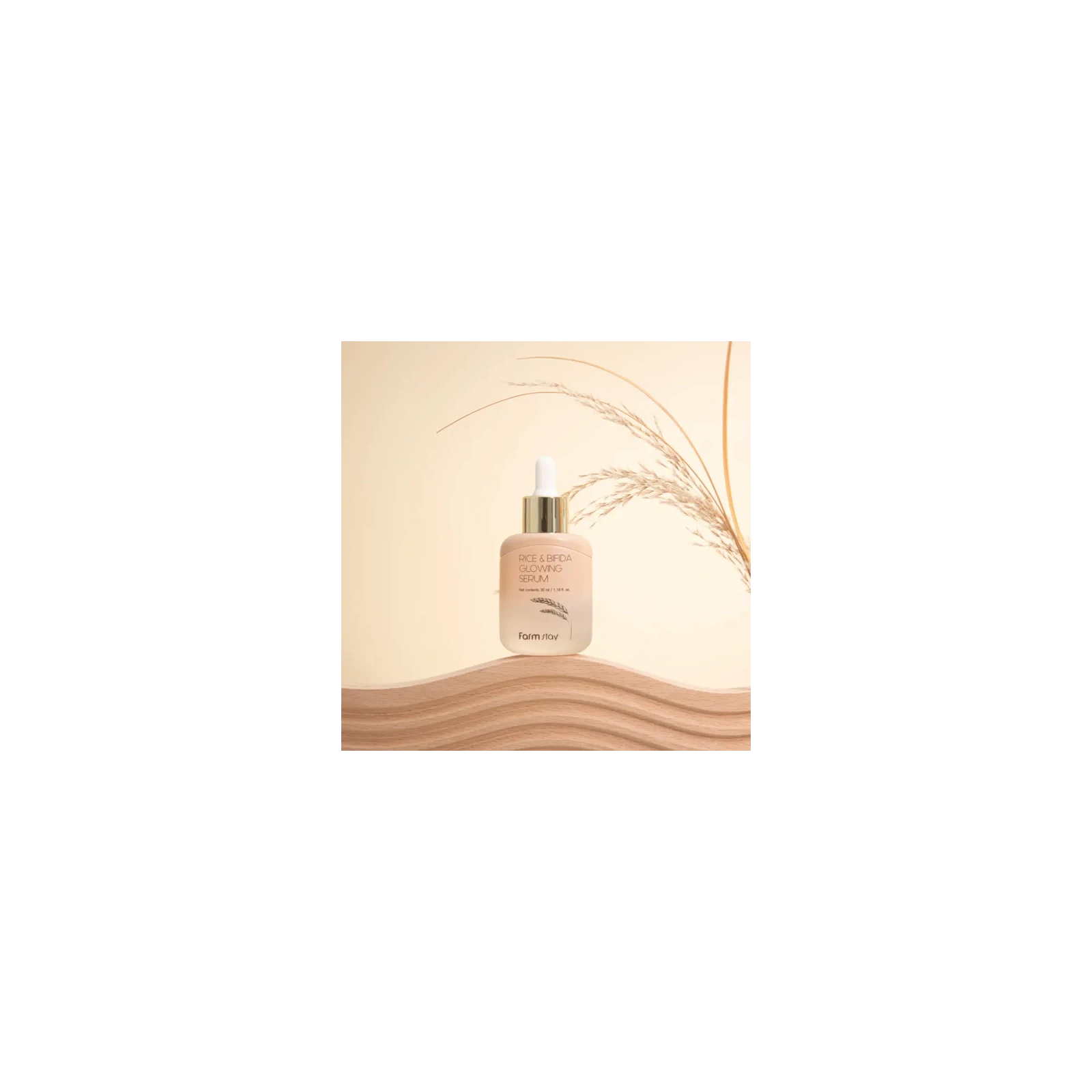 FARMSTAY Rice & Bifida serum do twarzy rozświetlające 35ml 