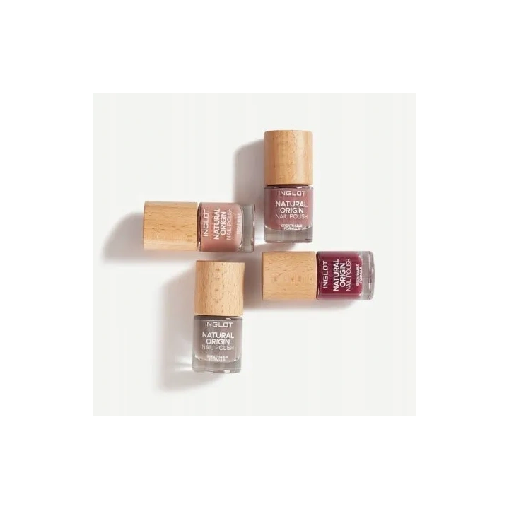 INGLOT Natural Origin lakier do paznokci 016 Marry Raspberry 8ml 