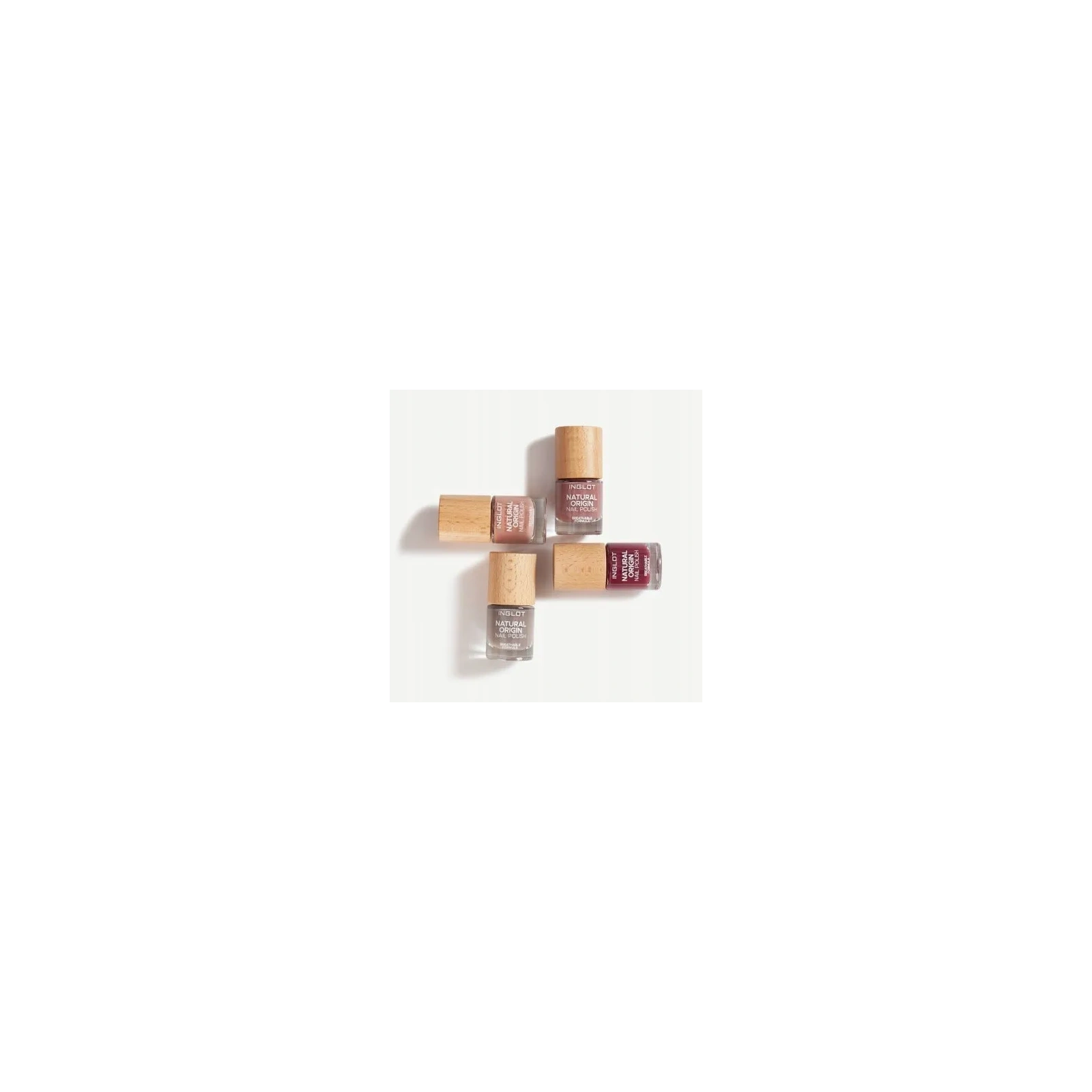 INGLOT Natural Origin lakier do paznokci 016 Marry Raspberry 8ml 