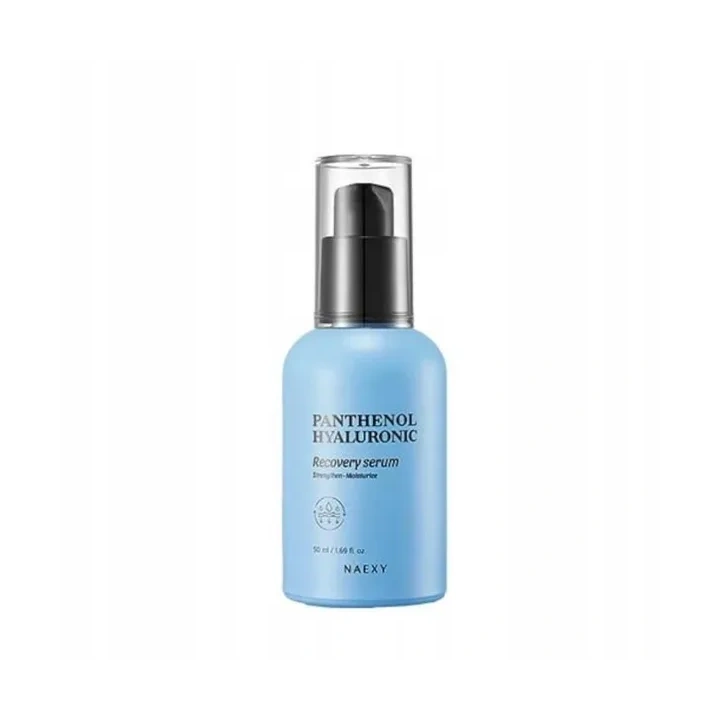 NAEXY Panthenol Hyaluronic serum do twarzy silnie nawilżające Recovery Serum 50ml 