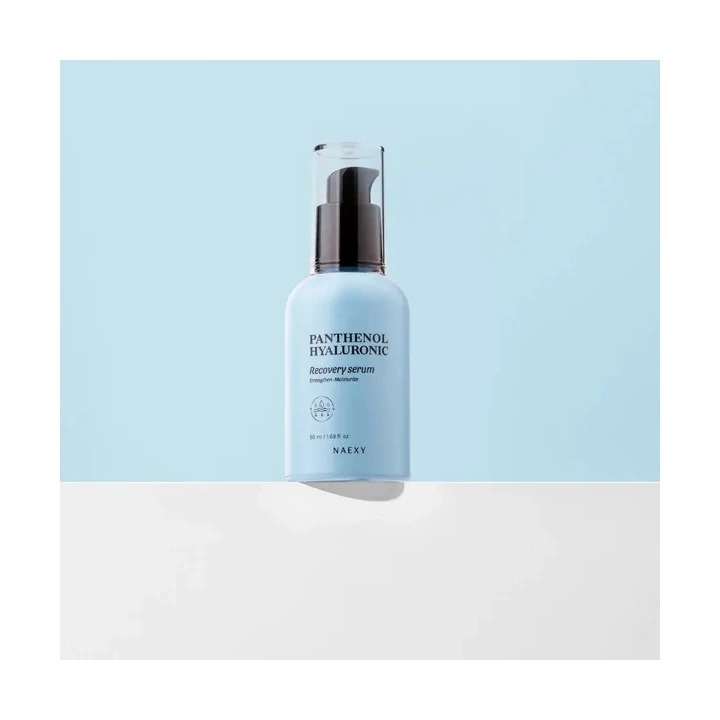 NAEXY Panthenol Hyaluronic serum do twarzy silnie nawilżające Recovery Serum 50ml 
