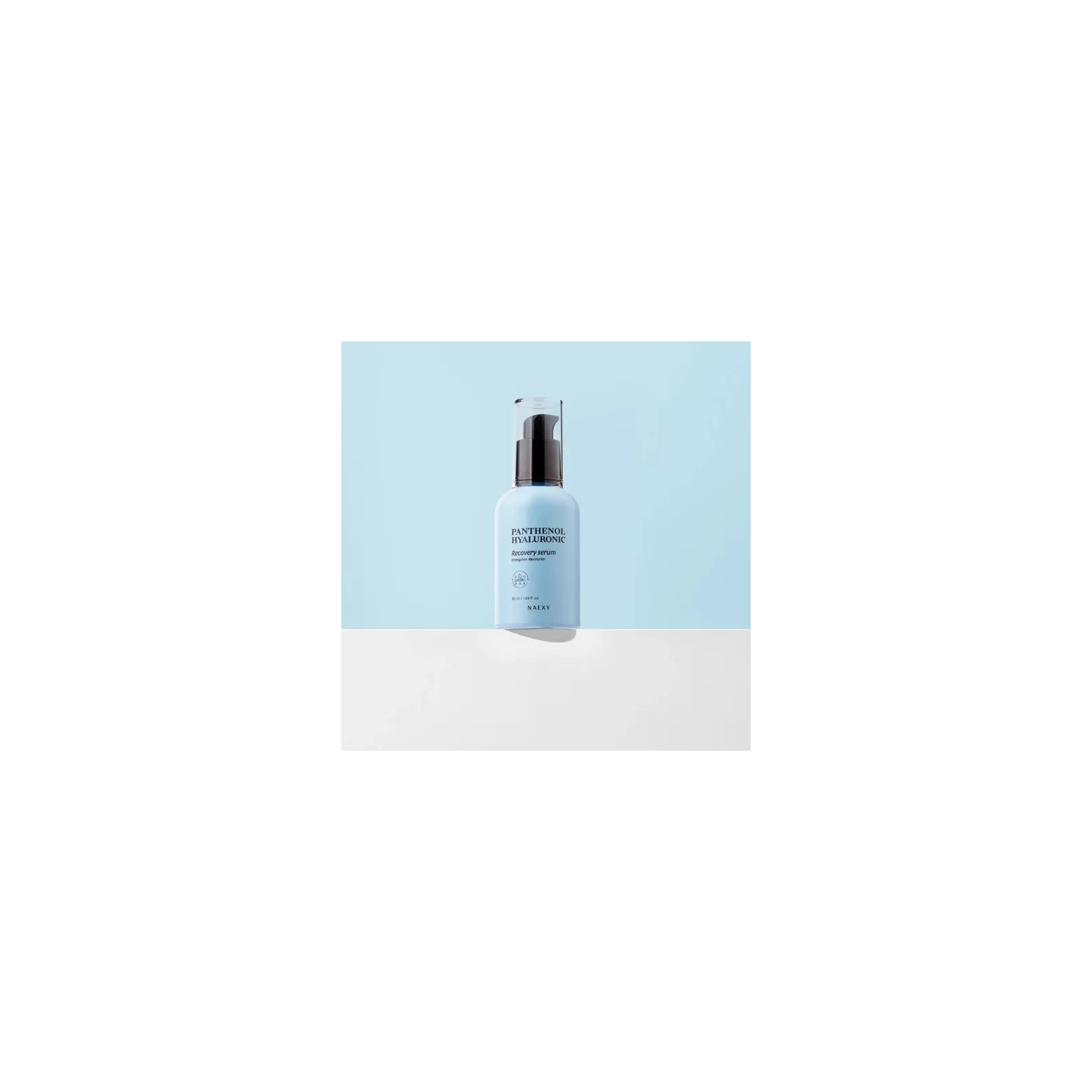 NAEXY Panthenol Hyaluronic serum do twarzy silnie nawilżające Recovery Serum 50ml 