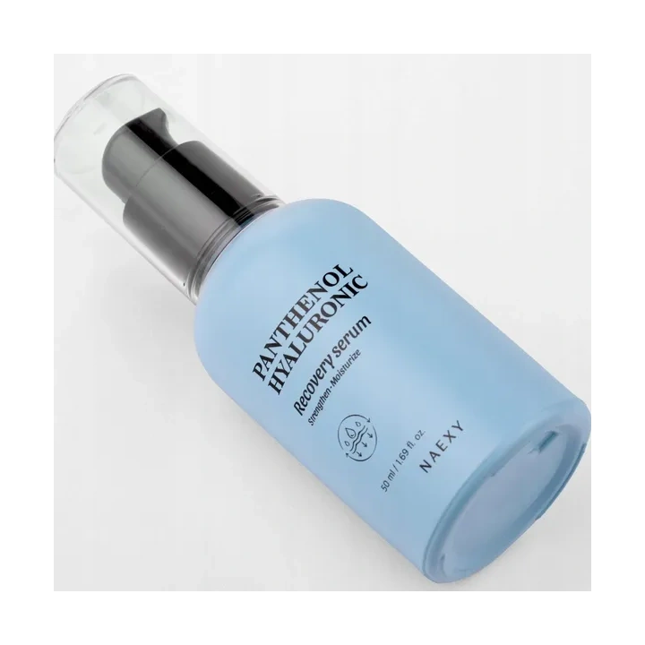 NAEXY Panthenol Hyaluronic serum do twarzy silnie nawilżające Recovery Serum 50ml 