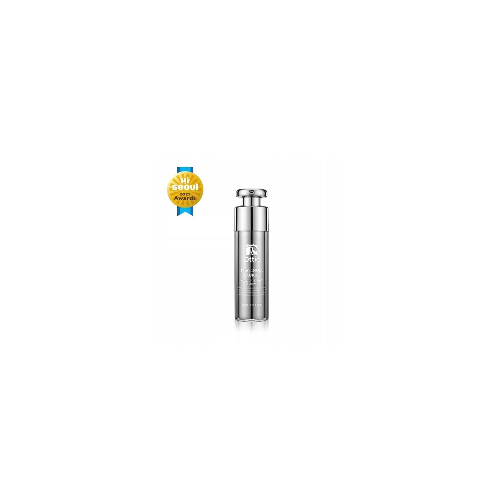 OTTIE Platinum Aura serum do twarzy przeciwstarzeniowe z platyną 40ml 