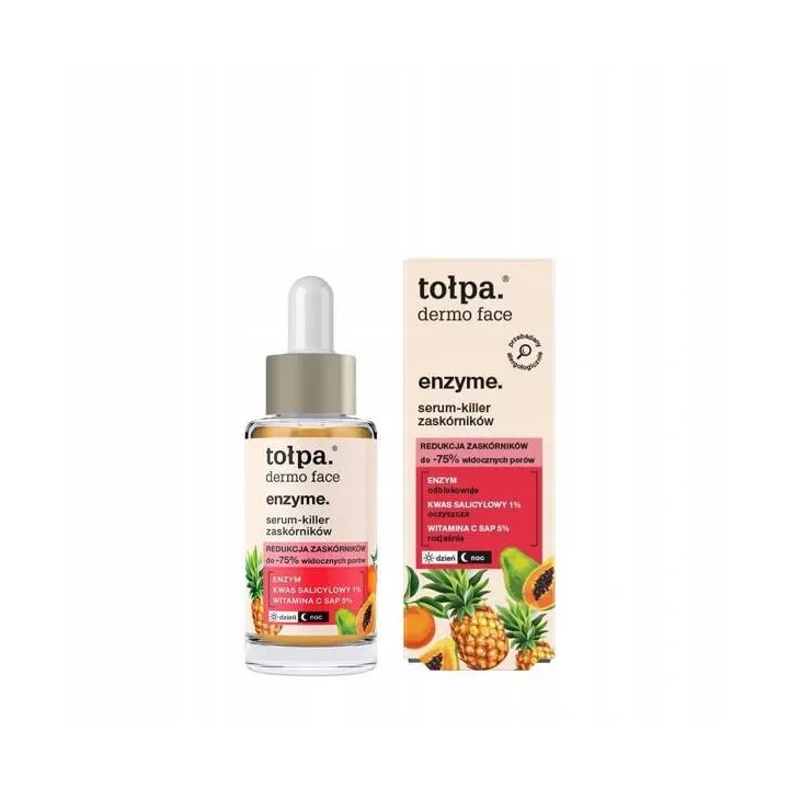 TOŁPA Dermo Face Enzyme serum do twarzy Serum-Killer Zaskórników 30ml
