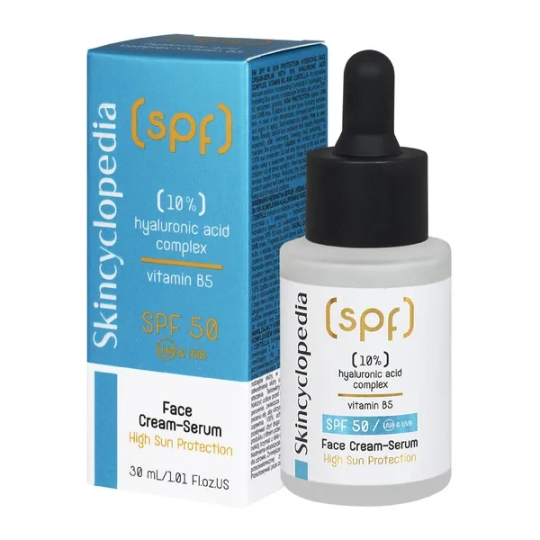 Skincyclopedia SKINCYCLOPEDIA SPF50 Creme-Gesichtsserum 10% Hydrating Complex 30ml — Inhaltsstoffe i ocena